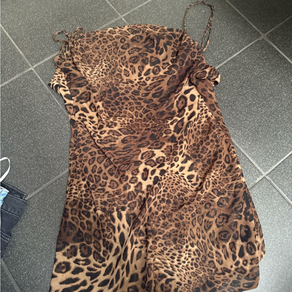 Mistress Rocks Leopard Print Dress - Picture 4 of 7
